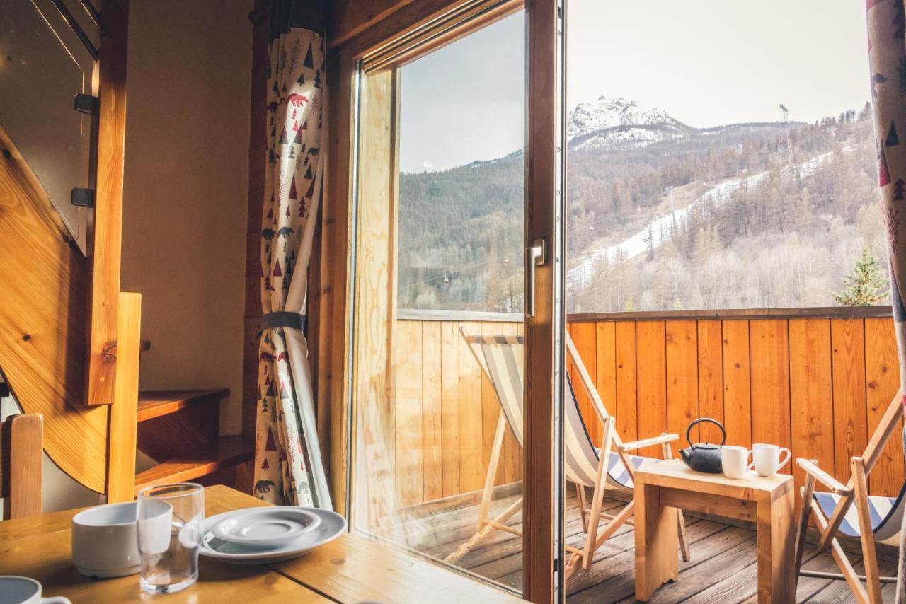 Le Serre D'Or, Grand Appartement Au Pied Des Pistes De Ski Saint-Chaffrey Eksteriør billede